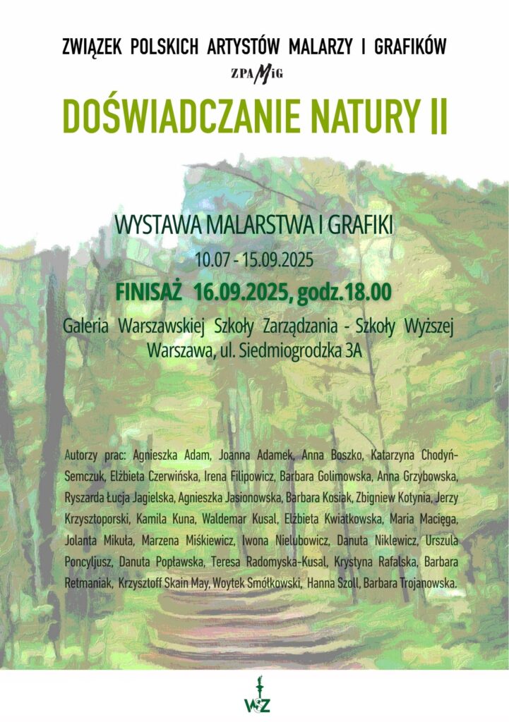 Finisaż Doświadczanie natury II